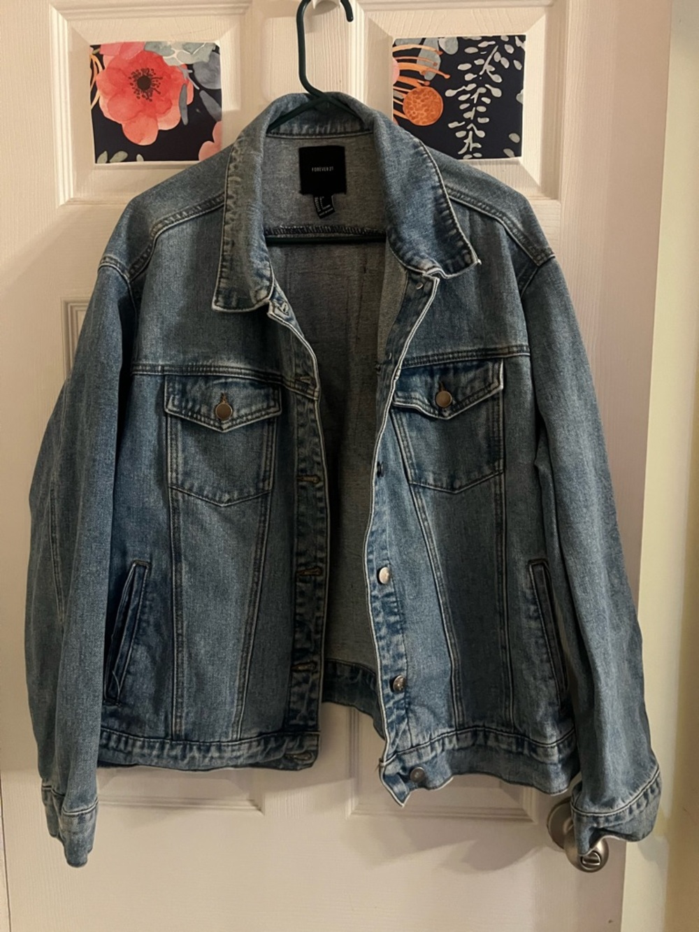 Forever 21 Light Blue Denim Jacket